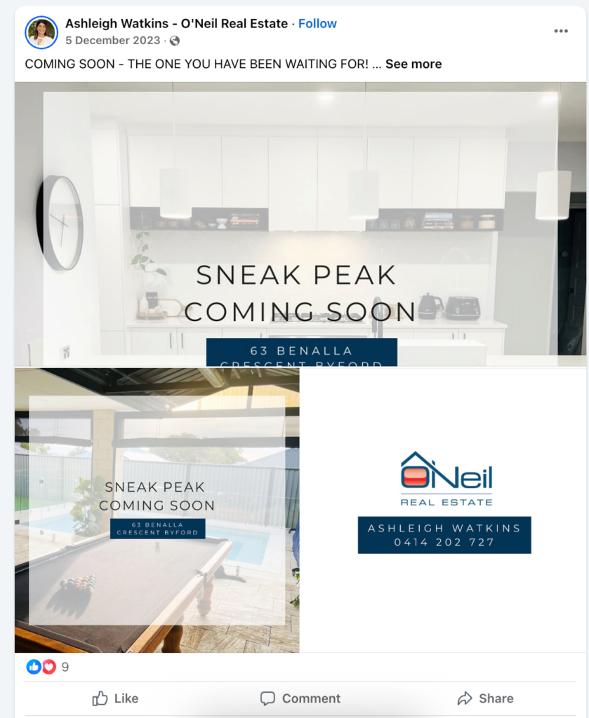 Coming Soon Property Teasers